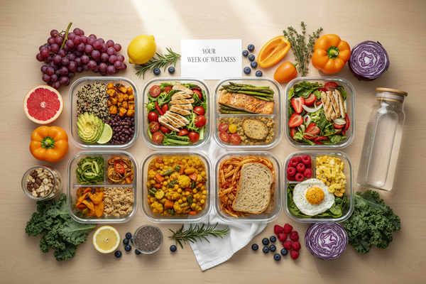 14-Day Balanced Wellness Meal Plan | High Protein • Anti-Inflammatory • Easy Recipes